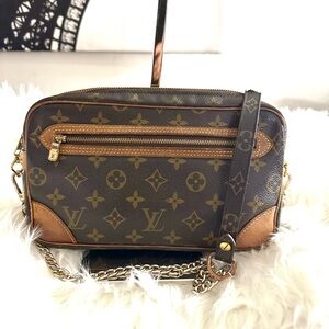 Authentic Louis Vuitton Draggon GM converted into a cross body bag